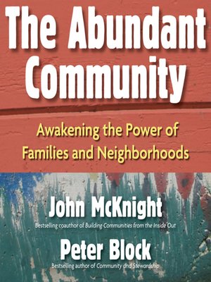 cover image of The Abundant Community